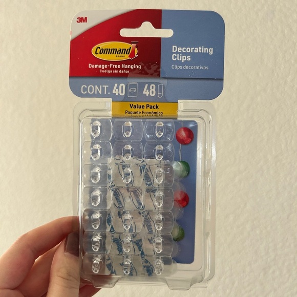Command Mini Clear Hooks - Value Pack- NWT - Picture 1 of 2